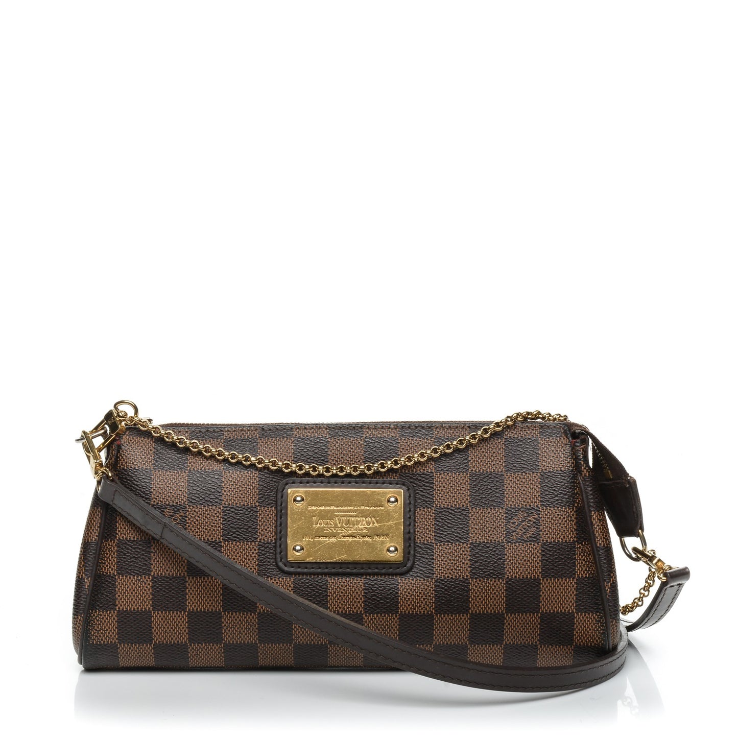 Damier Ebene Eva Clutch