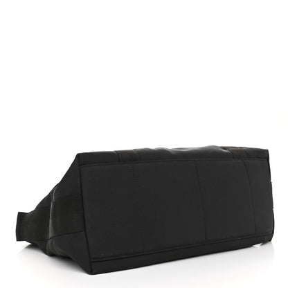Gucci Canvas Double Buckle Flap Messenger Bag Black 4 of 11