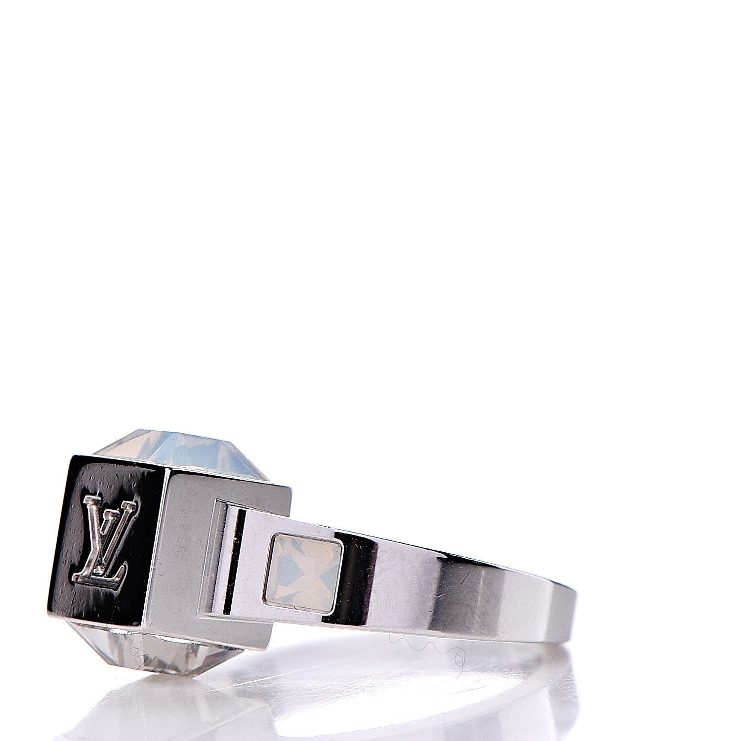 Louis Vuitton Gamble Ring Medium 5 Light Silver 3 of 5
