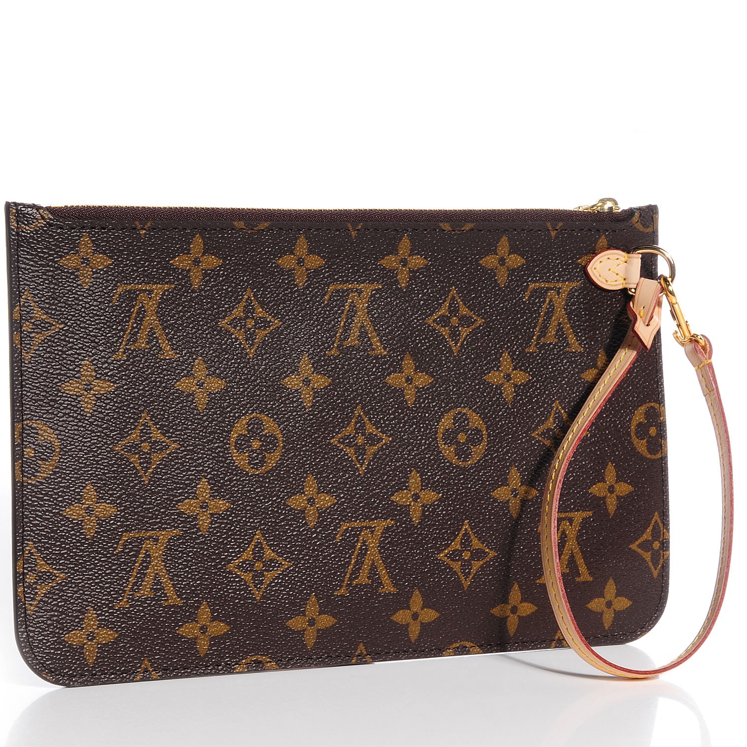 Louis Vuitton Monogram Neverfull MM GM Pochette Fuchsia 3 of 7
