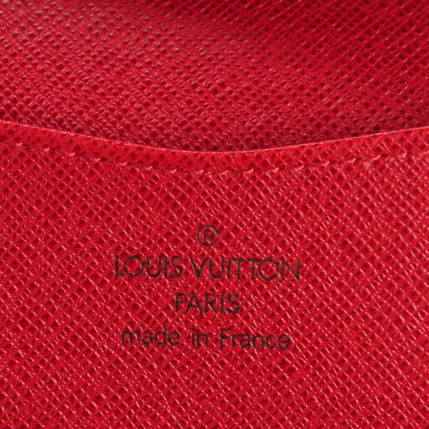 Louis Vuitton Monogram Josephine Wallet Red 7 of 8