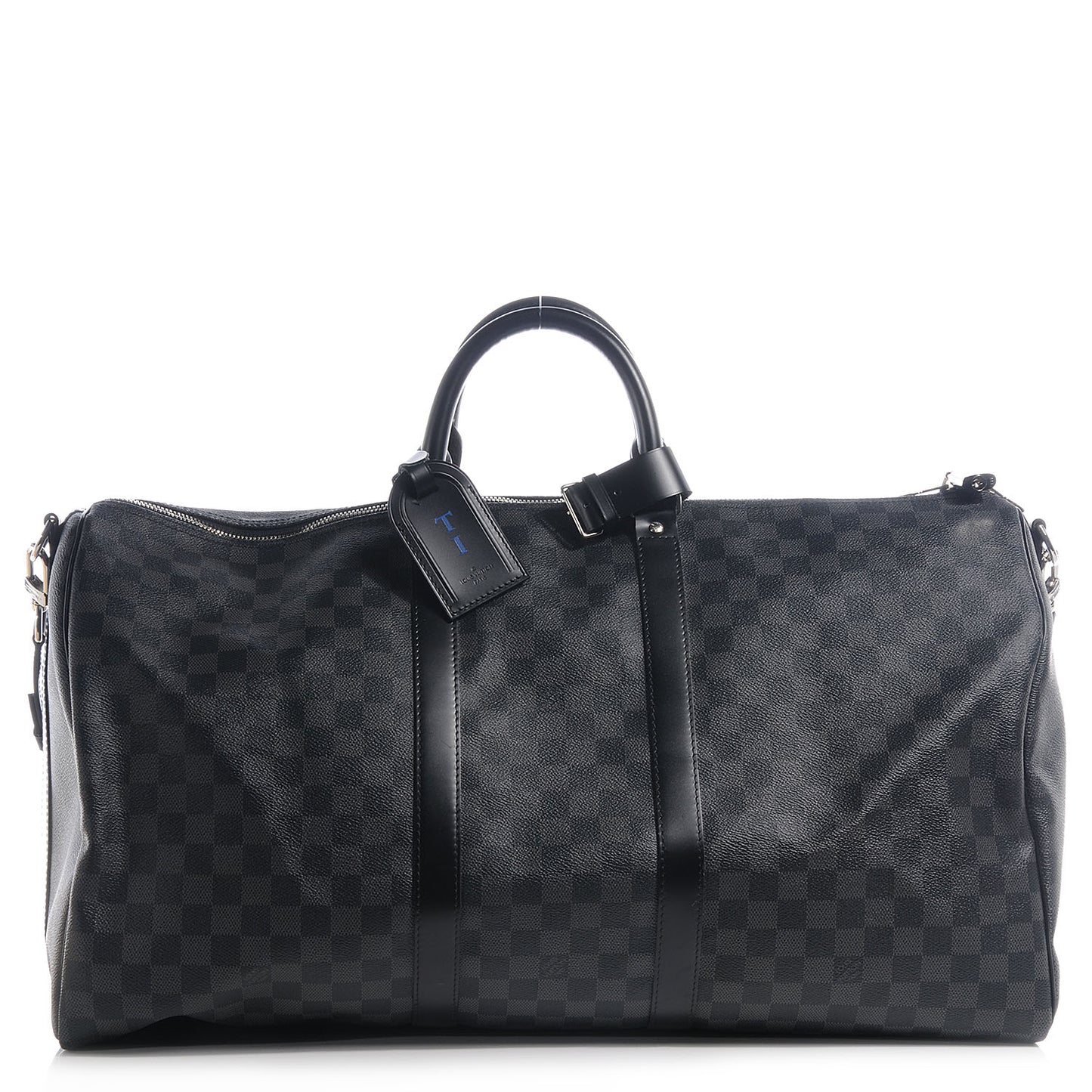 Damier Graphite Keepall Bandouliere 55