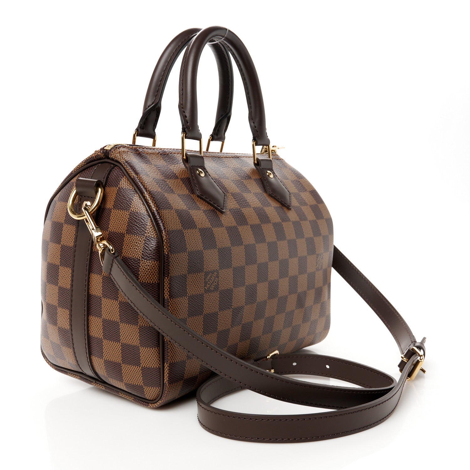 Louis Vuitton Damier Ebene Speedy Bandouliere 25 3 of 12