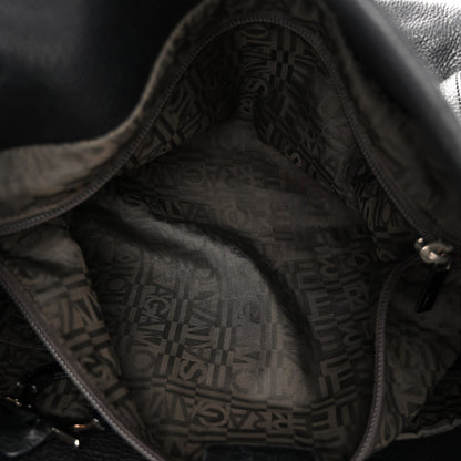 Salvatore Ferragamo Calfskin Hobo Black 6 of 14