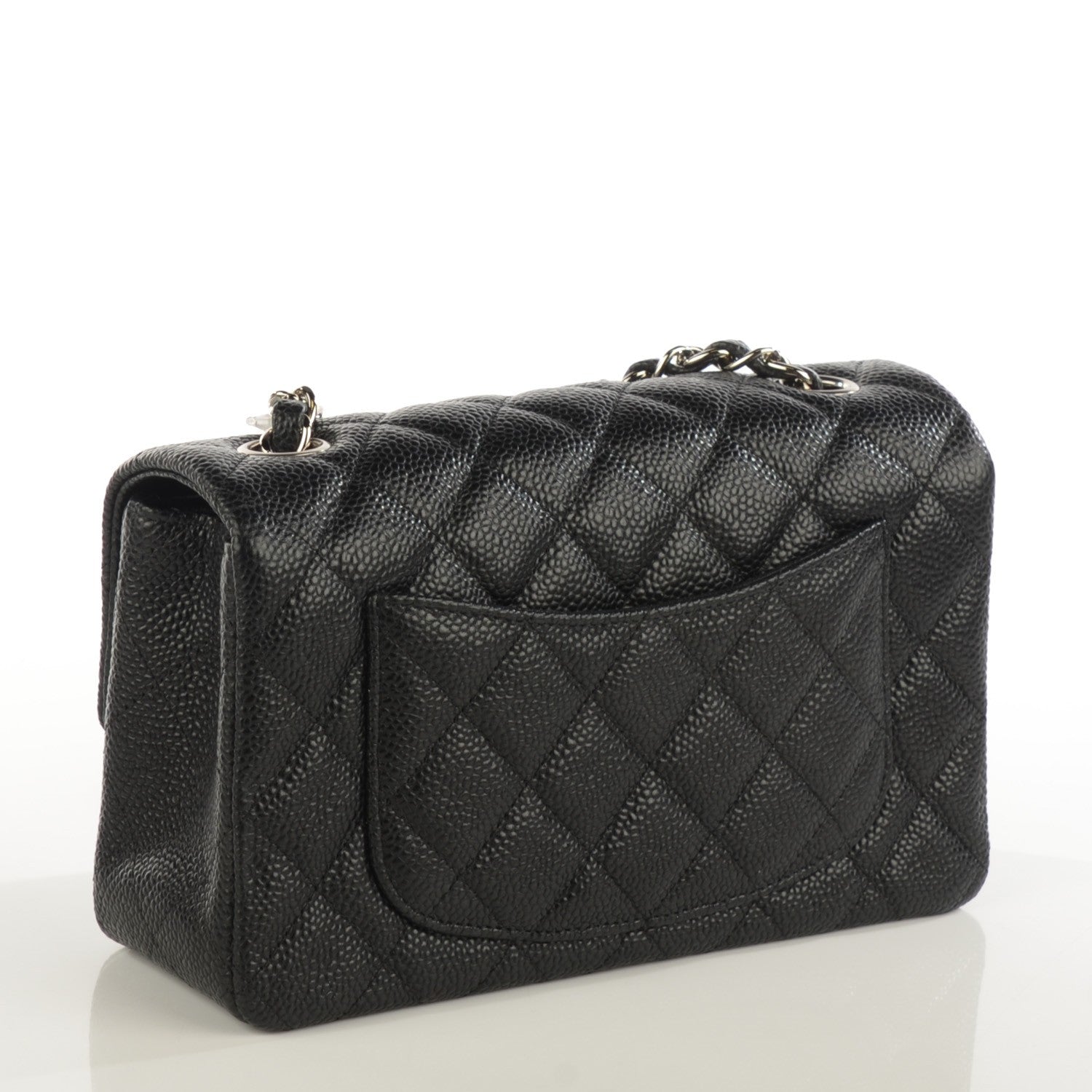Chanel Caviar Quilted Mini Rectangular Flap Black 3 of 8