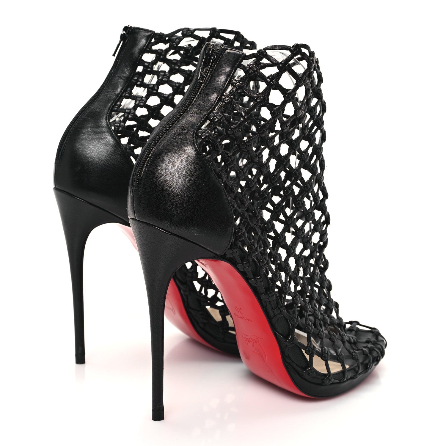 Christian Louboutin Nappa Porligot 120 Pumps 38 Black 5 of 9