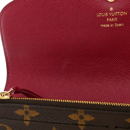 Louis Vuitton Monogram Emilie Wallet Fuchsia 9 of 12