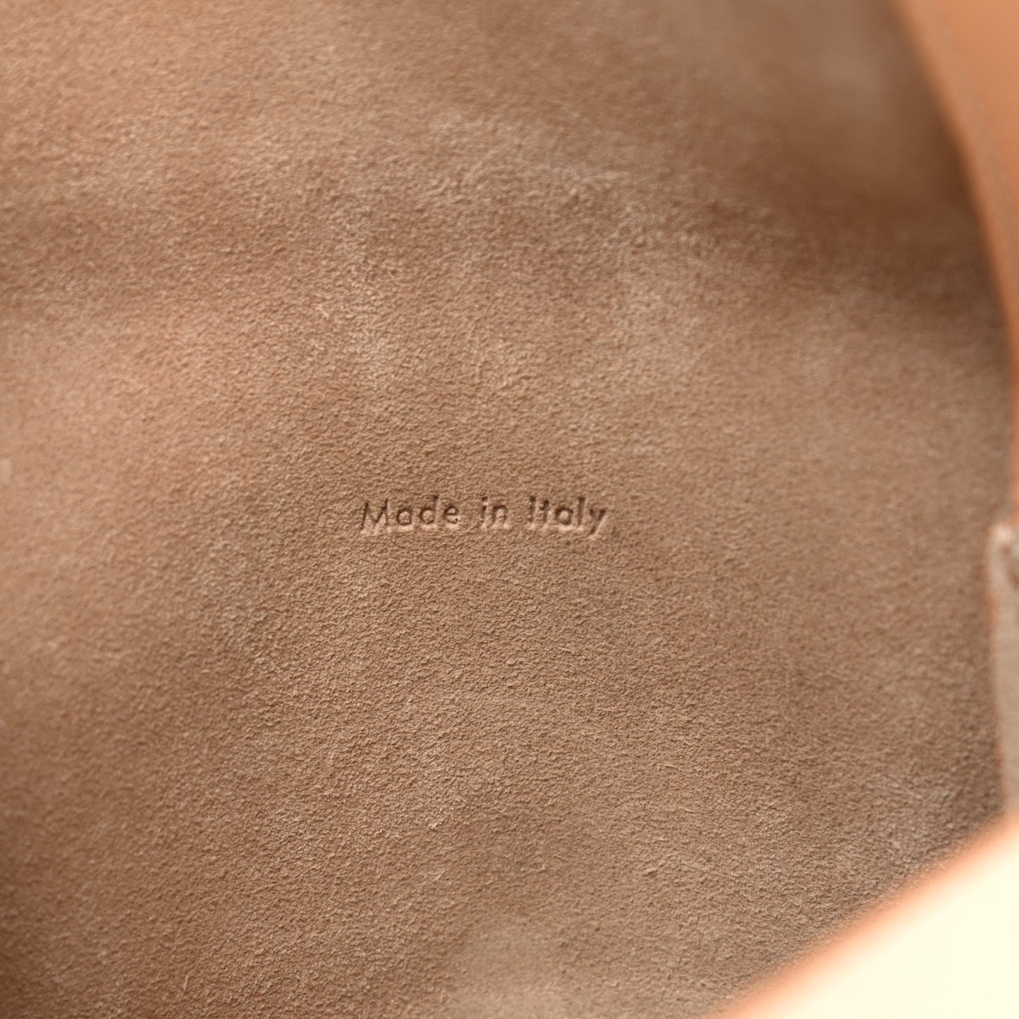 Calfskin All Soft Pouch Tan