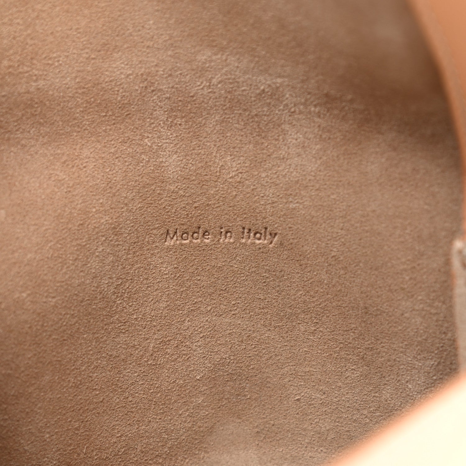 Celine Calfskin All Soft Pouch Tan 7 of 10