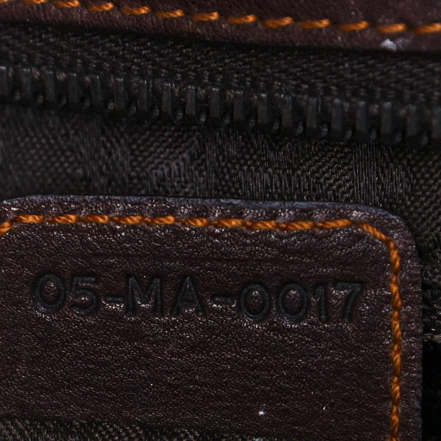 Christian Dior Calfskin Large Gaucho Double Saddle Bag Brown 11 of 30