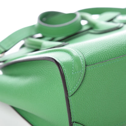 Celine Drummed Calfskin Nano Luggage Mint 12 of 12