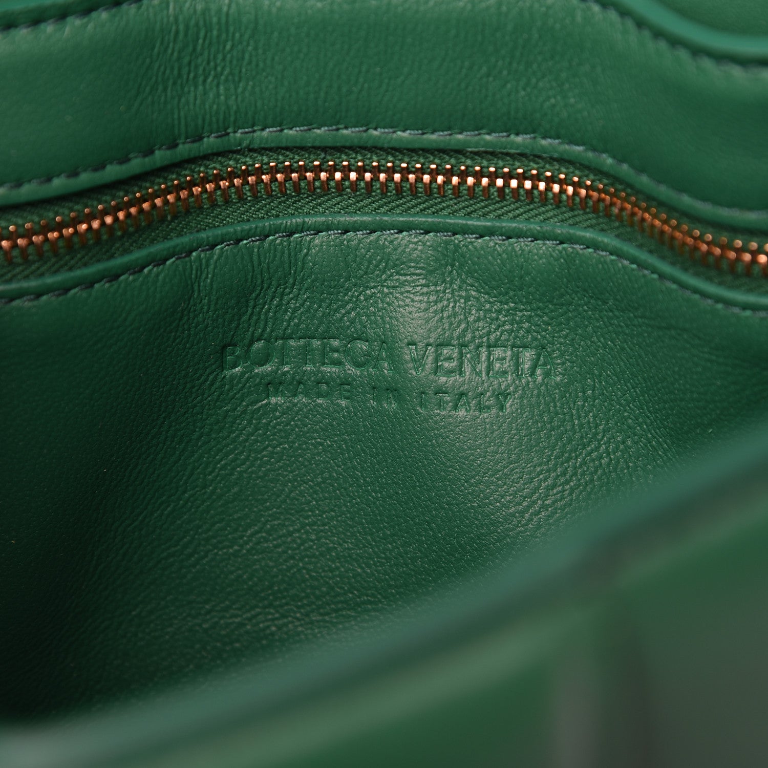 Bottega Veneta Lambskin Maxi Intreccio Padded Chain Cassette Crossbody Bag Racing Green 8 of 10