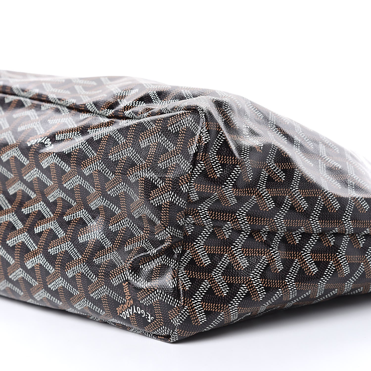 Goyard Goyardine Saint Louis PM Black Gold 8 of 8