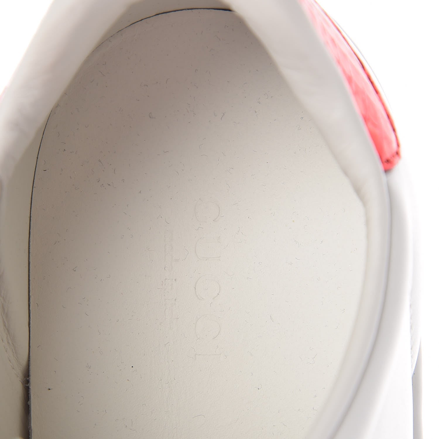 Gucci Calfskin Web Pearl Studded Womens Ace Sneakers 37.5 White 9 of 9