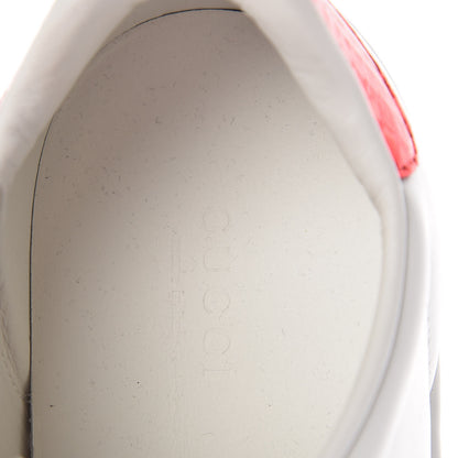 Gucci Calfskin Web Pearl Studded Womens Ace Sneakers 37.5 White 9 of 9