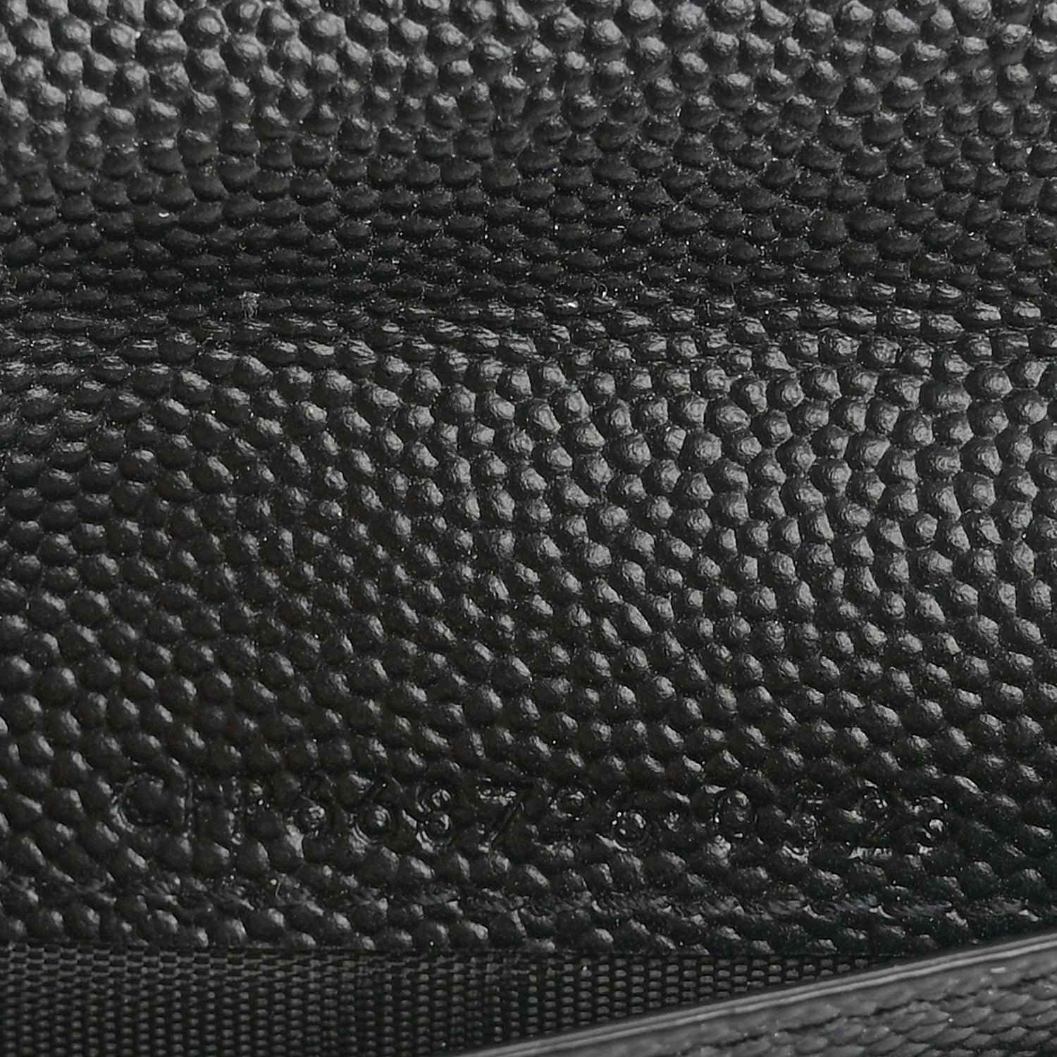 Saint Laurent Grain De Poudre Credit Card Wallet Black 7 of 9