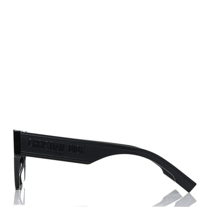 Christian Dior Acetate Square DiorID1 Sunglasses Black 3 of 6