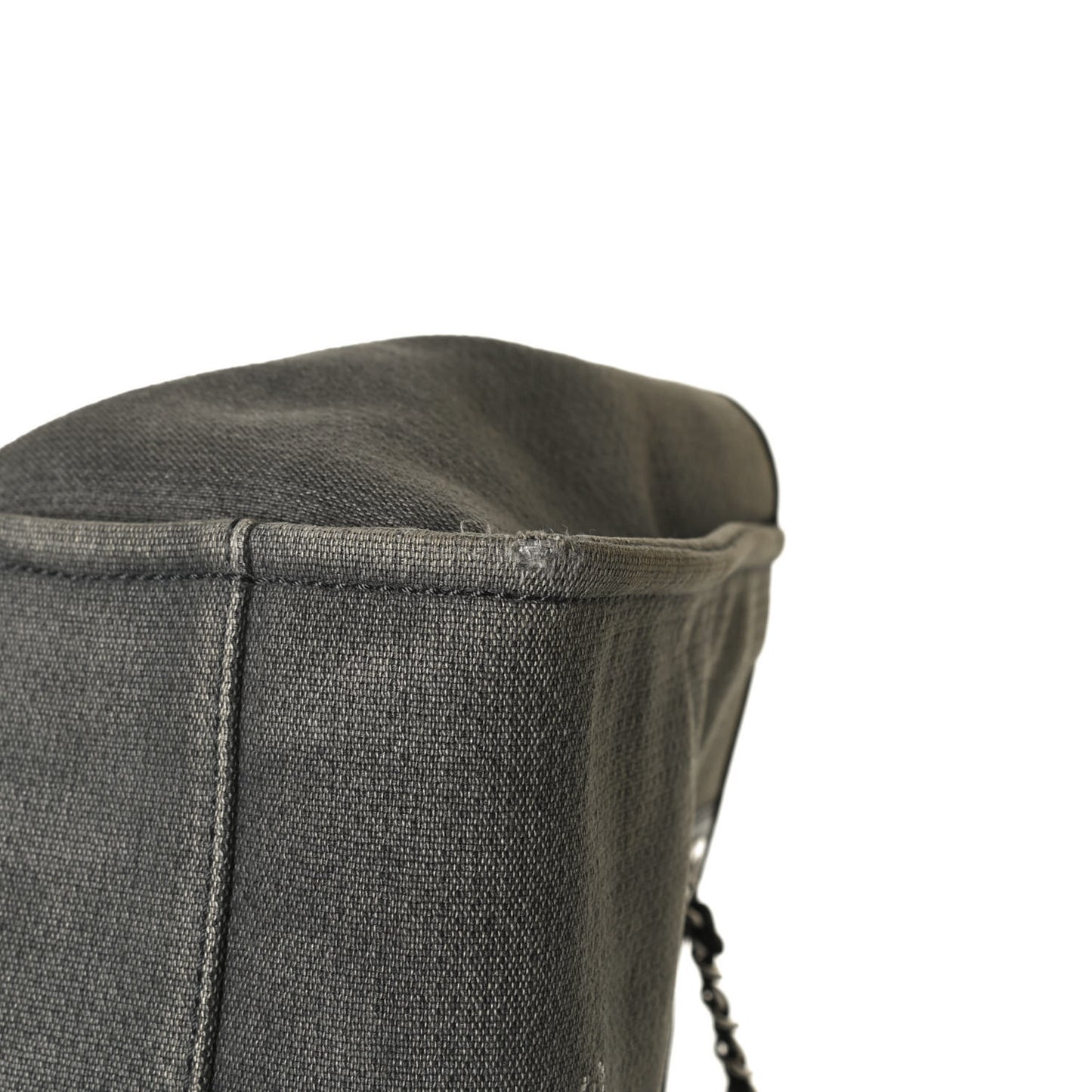 Canvas Small Deauville Tote Grey