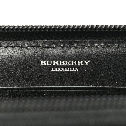 Burberry House Check Large Ziggy Zip Around Wallet Black 6 of 15