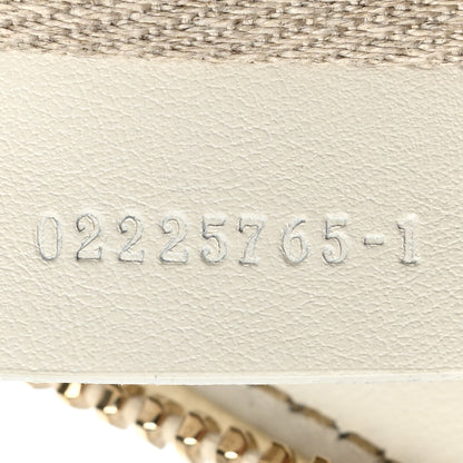 Chloe Calfskin Linen Medium Edith White 7 of 12
