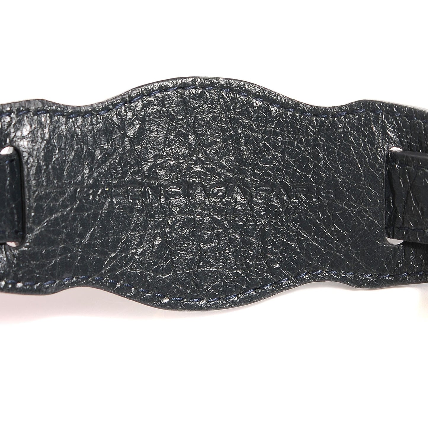 Agneau Arena Giant Gold Bracelet Small Anthracite