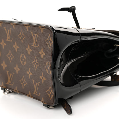 Louis Vuitton Patent Monogram Hot Springs Backpack Black 9 of 10