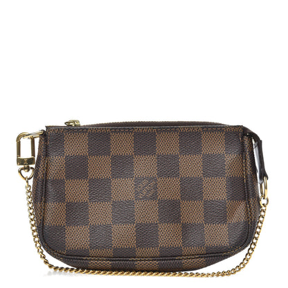 Louis Vuitton Damier Ebene Mini Pochette Accessories 1 of 7