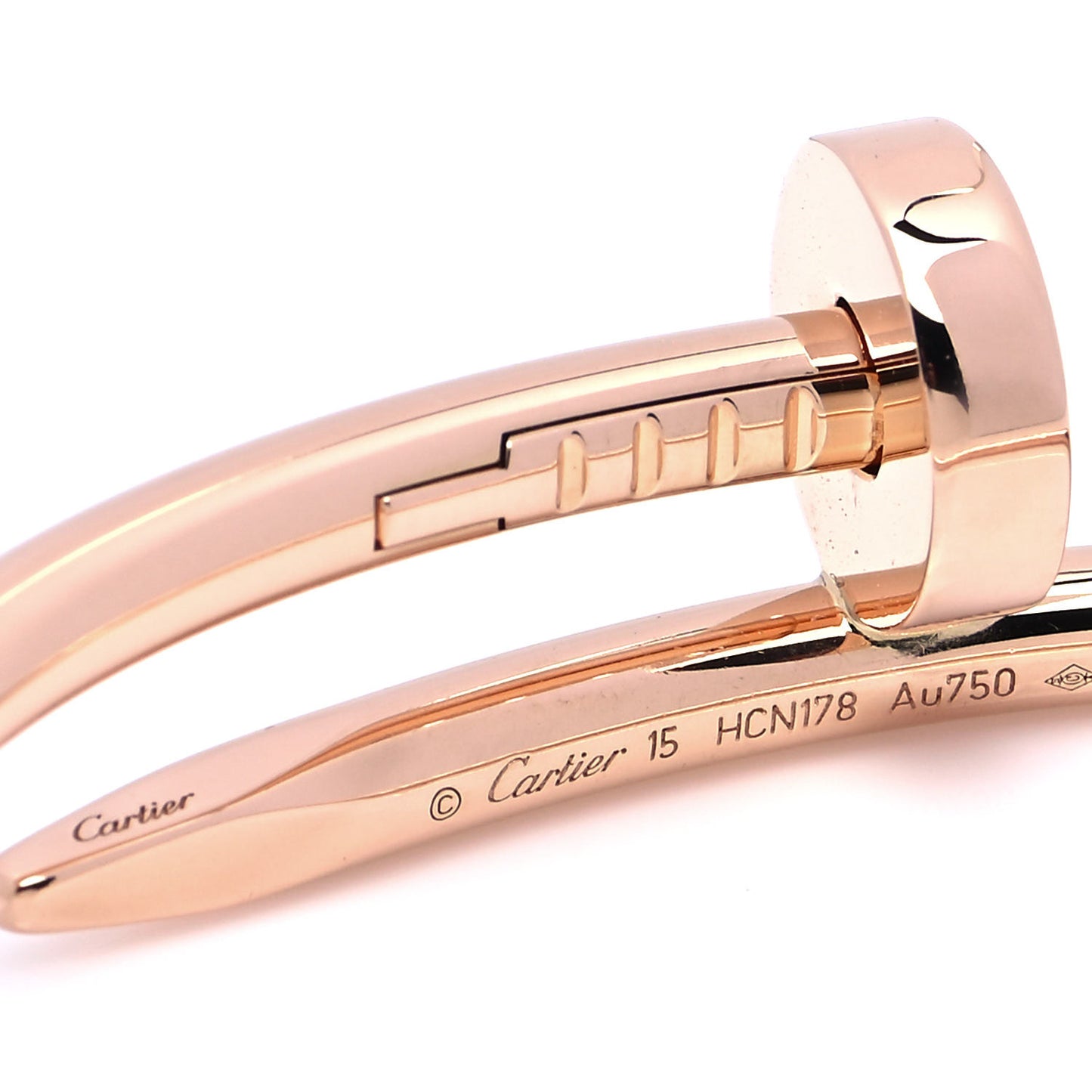 18K Pink Gold Juste Un Clou Bracelet 15