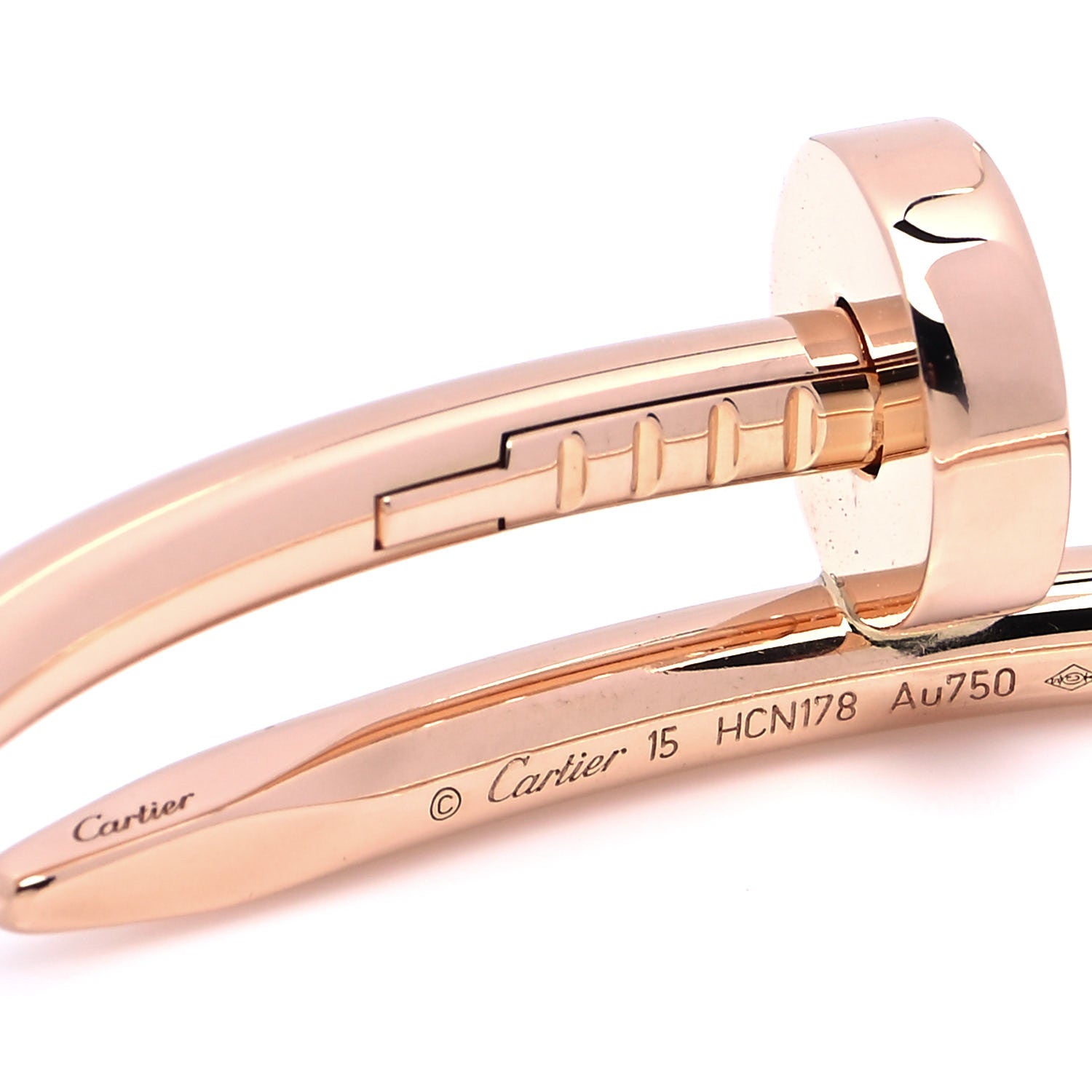 Cartier 18K Pink Gold Juste Un Clou Bracelet 15 4 of 5