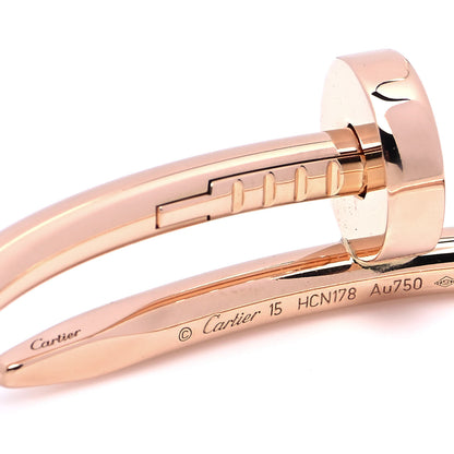 Cartier 18K Pink Gold Juste Un Clou Bracelet 15 4 of 5