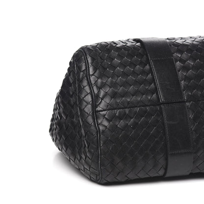 Bottega Veneta Nappa Intrecciato Accordion Satchel Black 10 of 17