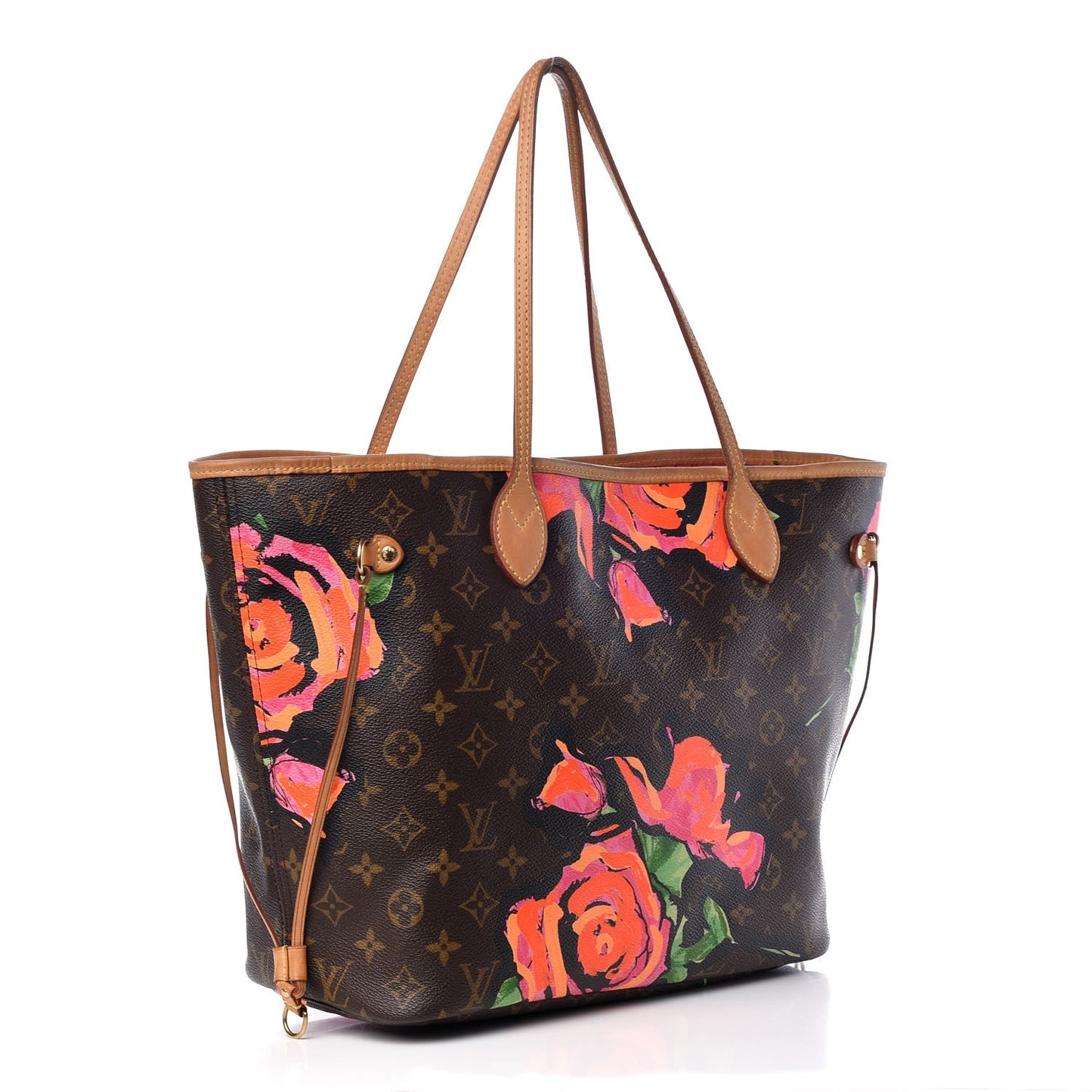 Monogram Roses Neverfull MM