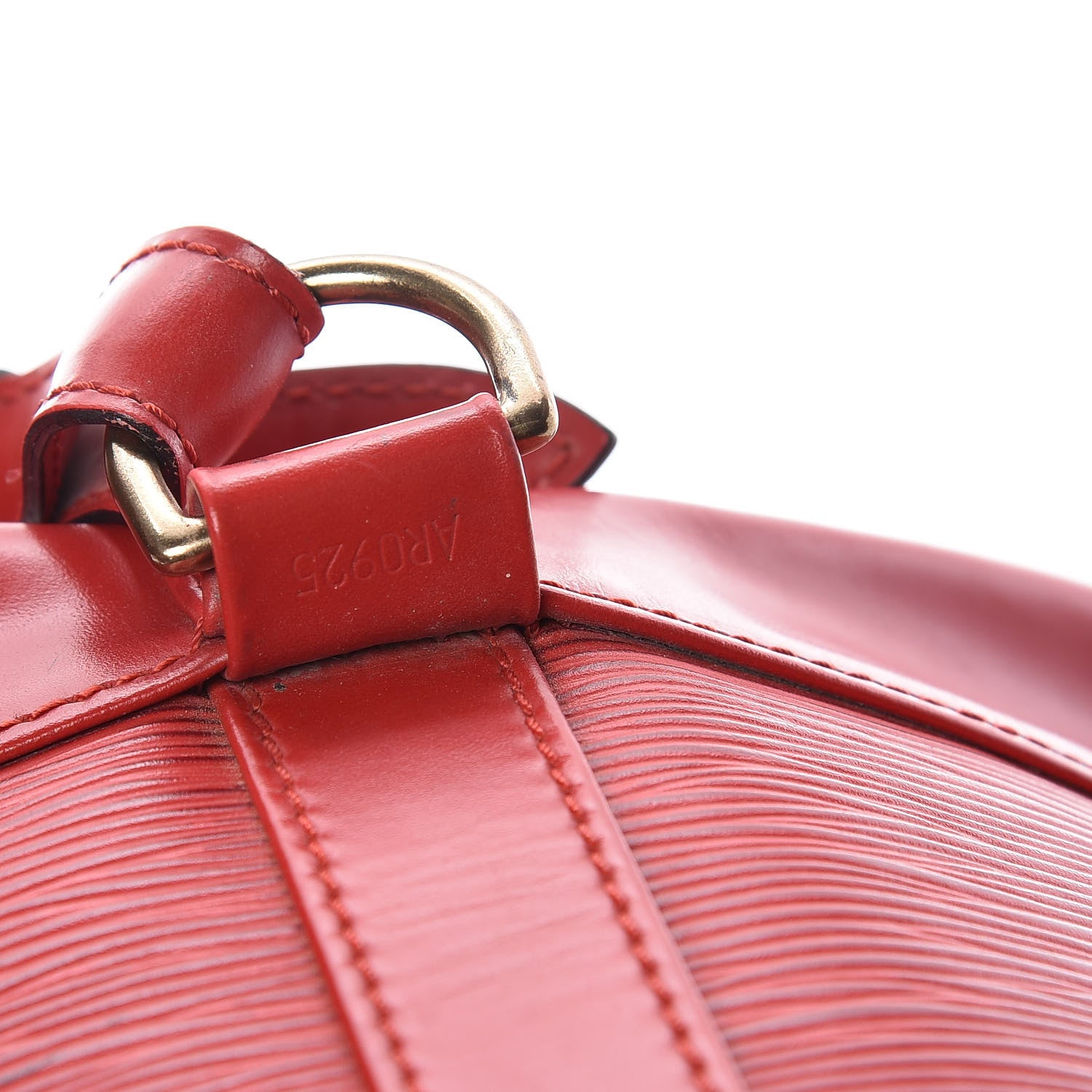 Louis Vuitton Epi Randonnee PM Castillan Red 7 of 10