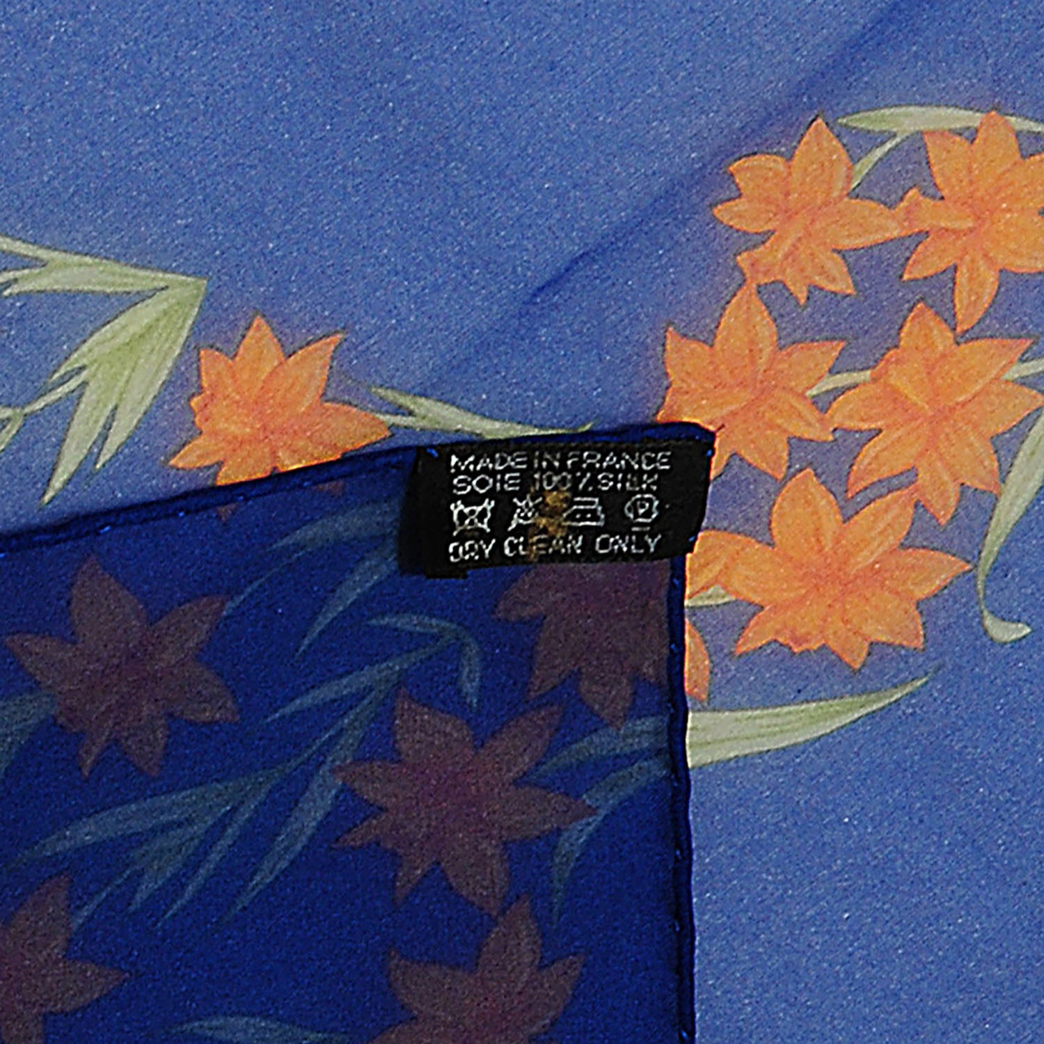 Hermes Silk Mousseline Cheval Fleuri Scarf 140 4 of 6