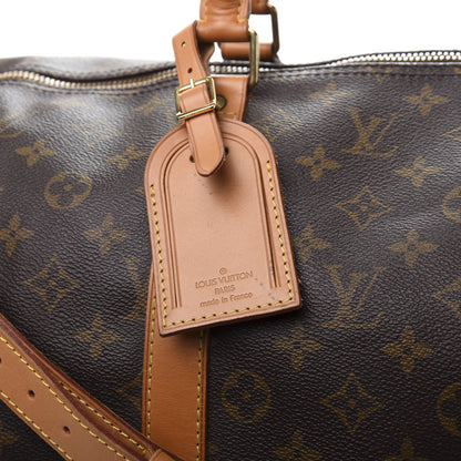 Louis Vuitton Monogram Keepall Bandouliere 55 12 of 16
