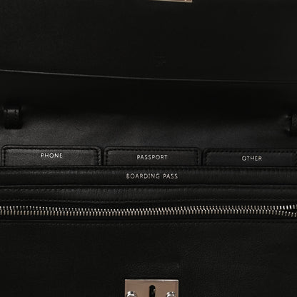 MCM Calfskin Crossbody Wallet Black 6 of 11