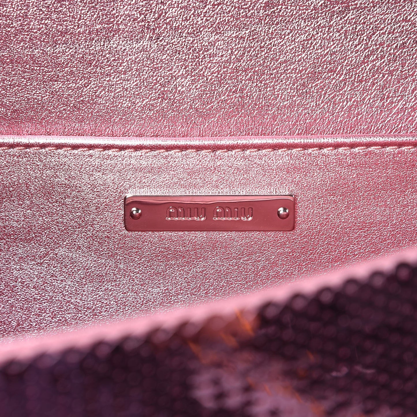 Paillettes Sequin Cleo Top Handle Rosa