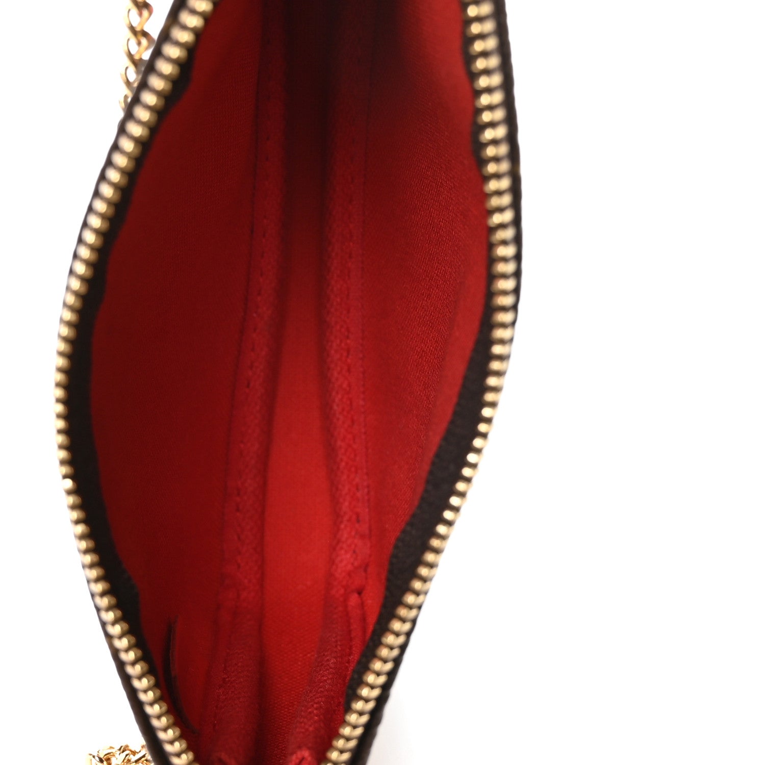 Louis Vuitton Monogram 2020 Christmas Animation Bumper Cars Mini Pochette Accessories Coquelicot 5 of 7