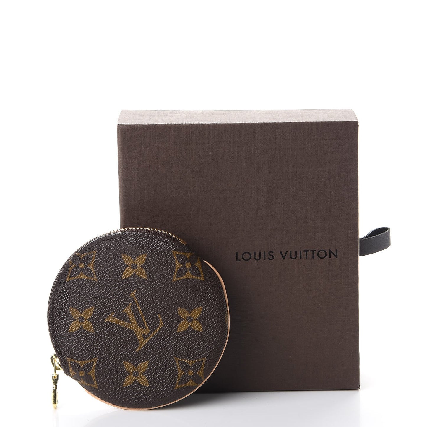 Monogram Round Coin Purse