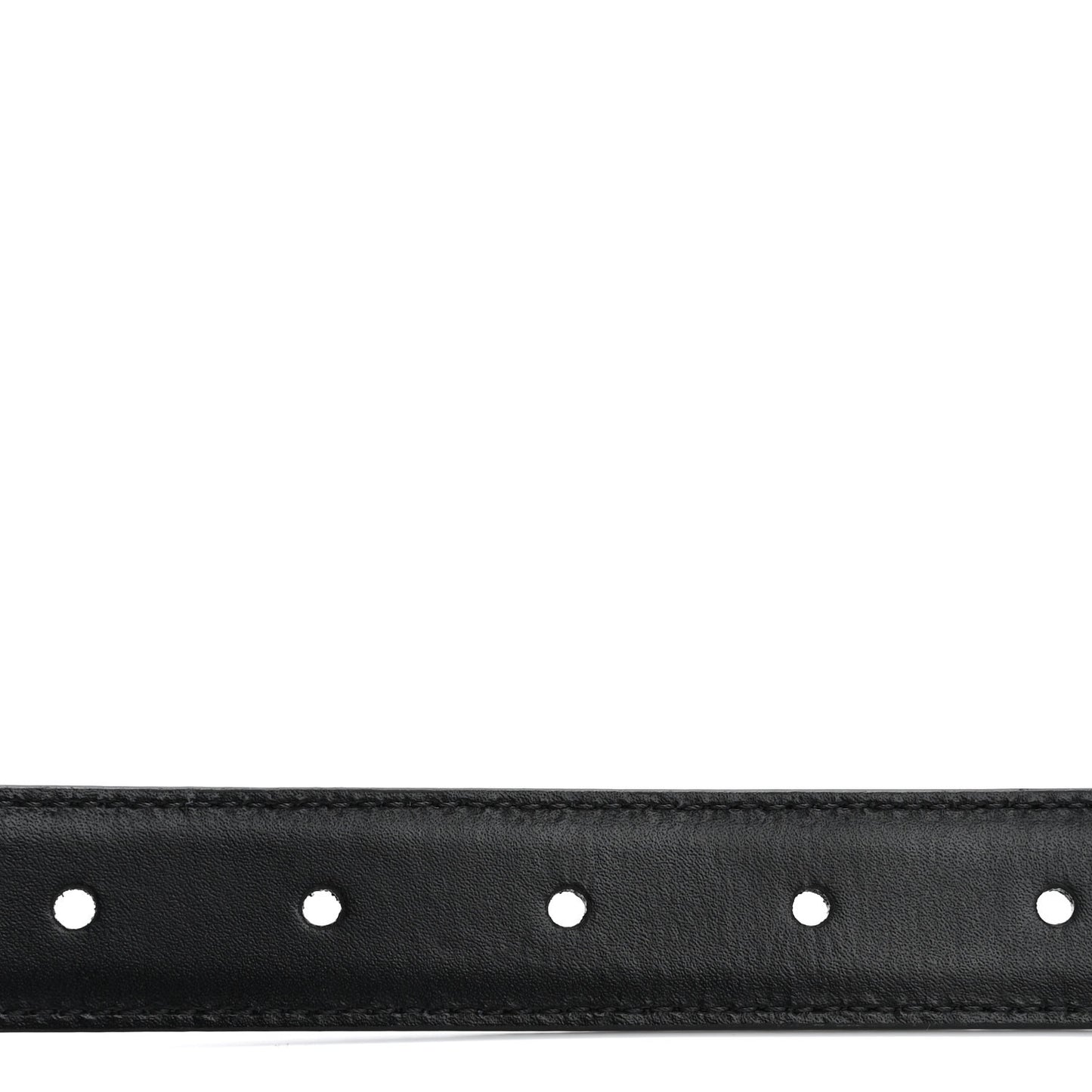 Taurillon Calfskin Medium Triomphe Belt 85 34 Black