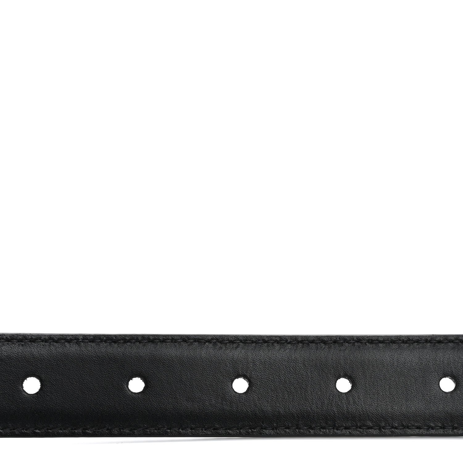 Celine Taurillon Calfskin Medium Triomphe Belt 85 34 Black 5 of 10