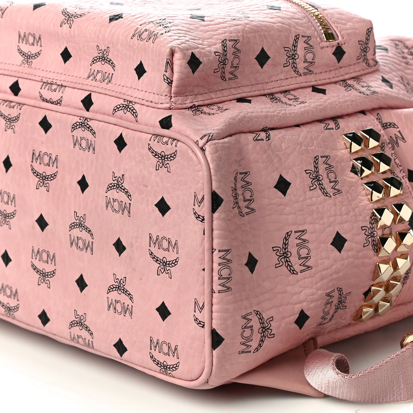 Visetos Small Side Stud Stark Backpack Soft Pink