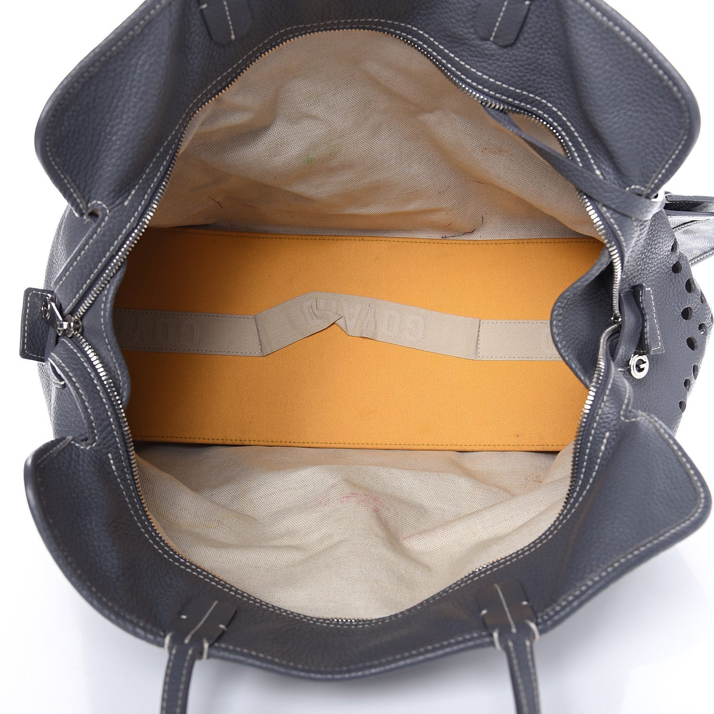 Goyardine Sac Hardy Pet Carrier PM Grey