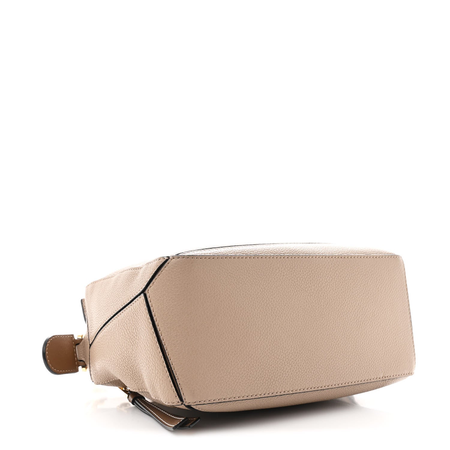 Loewe Grained Calfskin Small Puzzle Bag Sand Mink 4 of 11