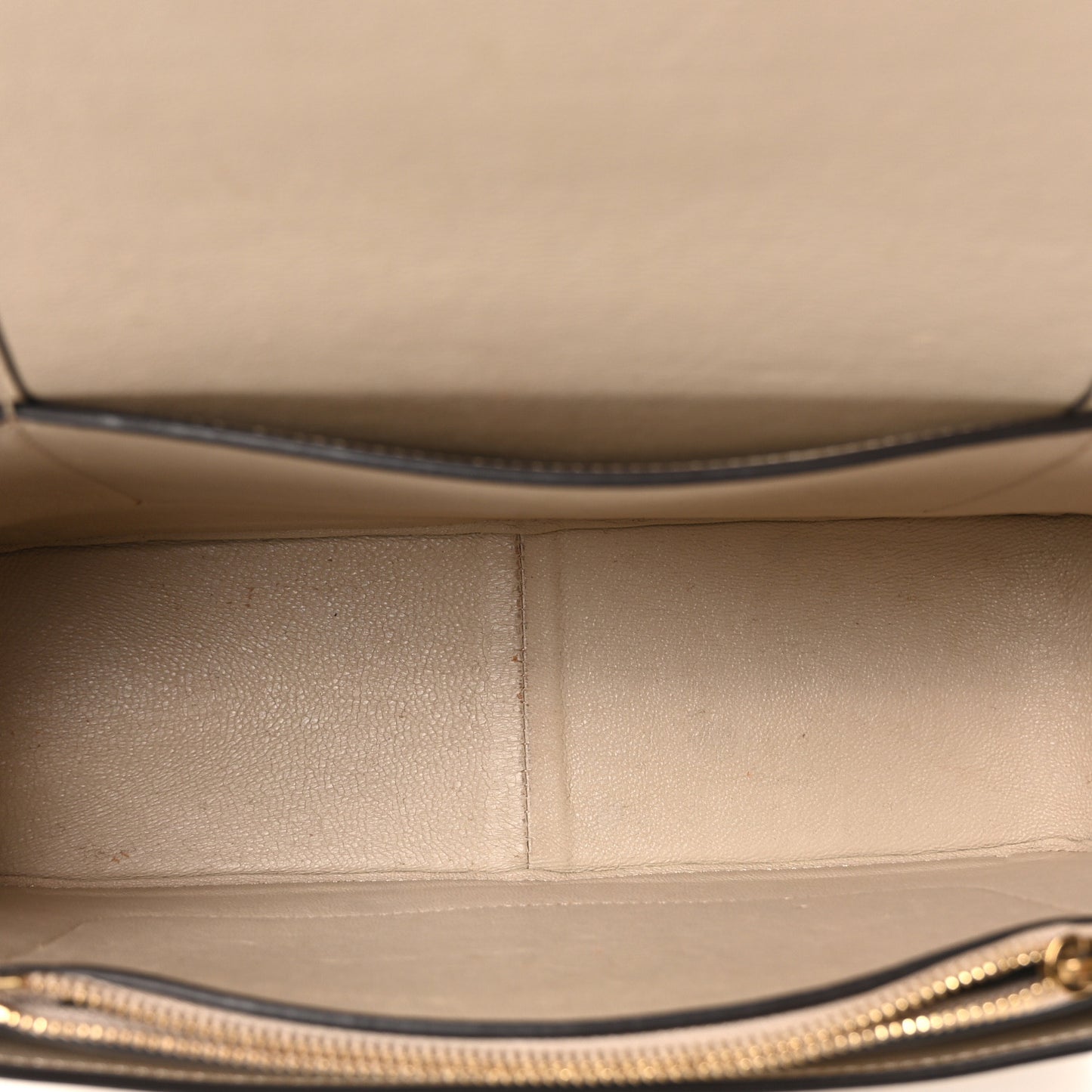 Shiny Smooth Calfskin Medium Frame Shoulder Bag Grege Storm