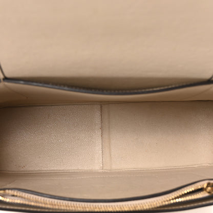 Celine Shiny Smooth Calfskin Medium Frame Shoulder Bag Grege Storm 5 of 10