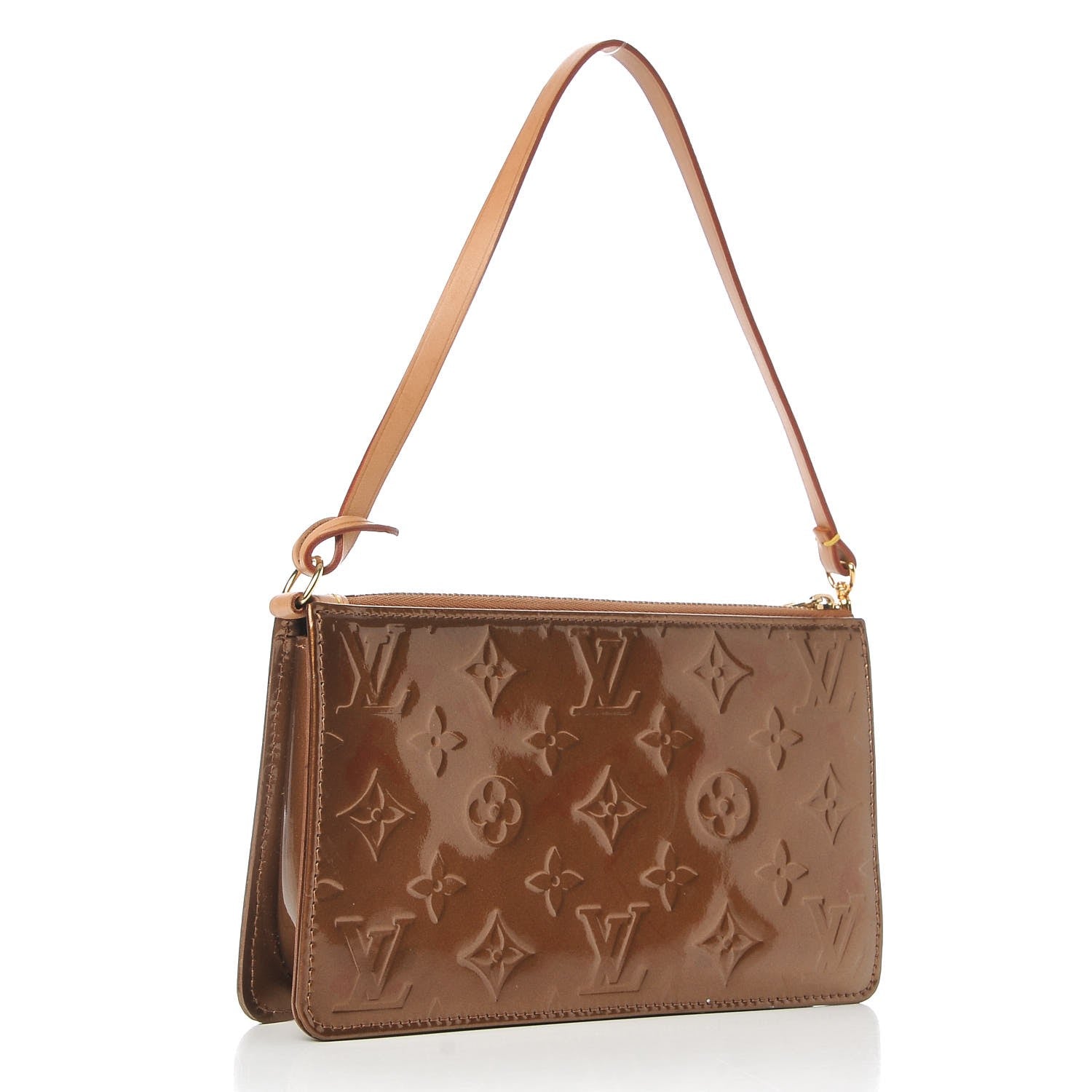 Louis Vuitton Vernis Lexington Pochette Bronze 3 of 9