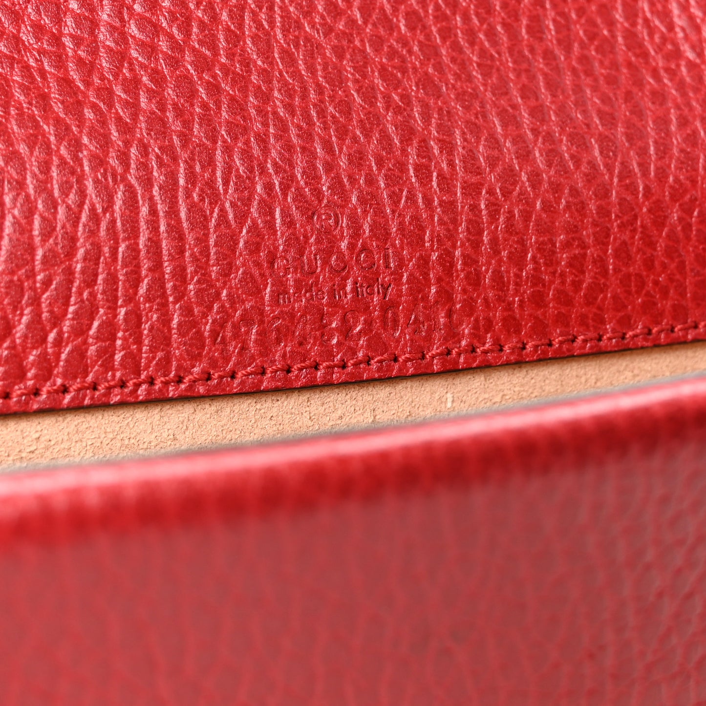 Calfskin Super Mini Dionysus Shoulder Bag Hibiscus Red