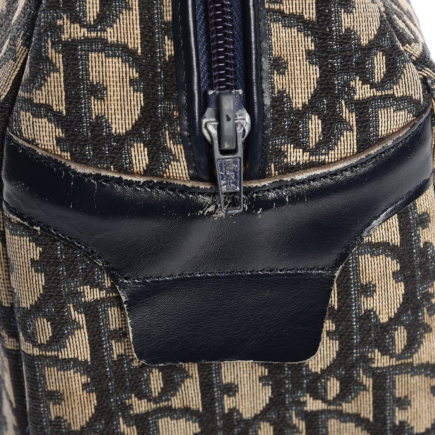 Monogram Tote Navy Blue