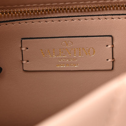 Valentino Garavani Nappa Large Roman Stud Shoulder Bag Rose Cannelle 6 of 9